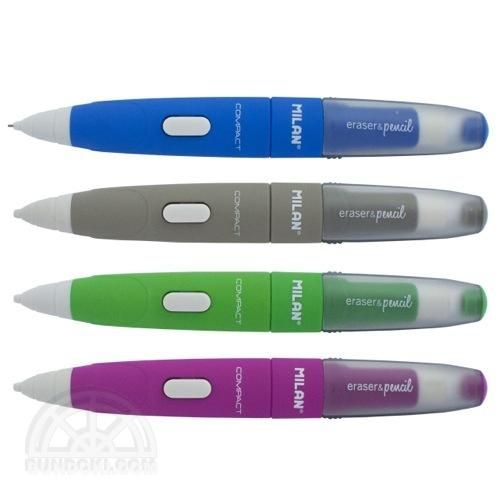 MILAN/ミラン】eraser & prncil CAPSULE FLUO/1.3mmシャープペンシル