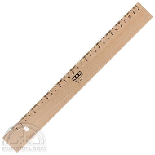 M R Mobius Ruppert 木製センチ定規 19 M R Mobius Ruppert 木製センチ定規 19