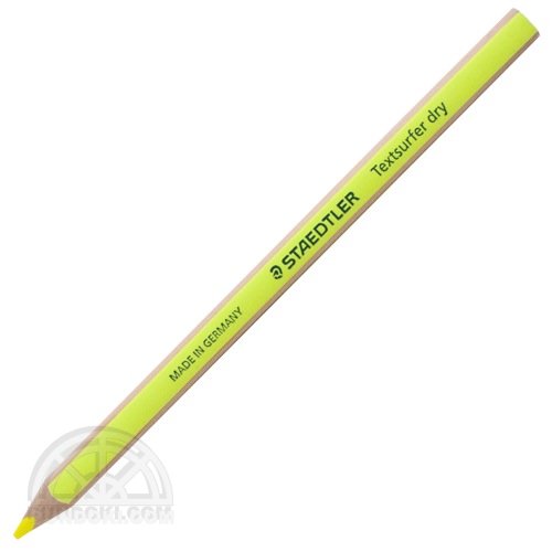 【STAEDTLER/ステッドラー】トリプラス蛍光色鉛筆・ネオンイエロー/128 64-1