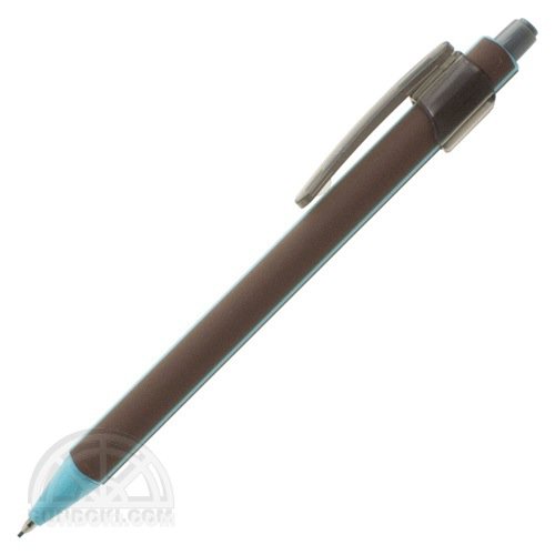 【KOKUYO/コクヨ】鉛筆シャープ 0.9mm クリップ付き・限定カラー(ブラウン)