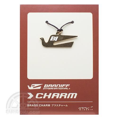 トラベラーズノート　BRANIFF ブラニフ チャーム 飛行機 MIDORI トラベラーズノート BRANIFF ブラニフ チャーム 飛行機 MIDORI