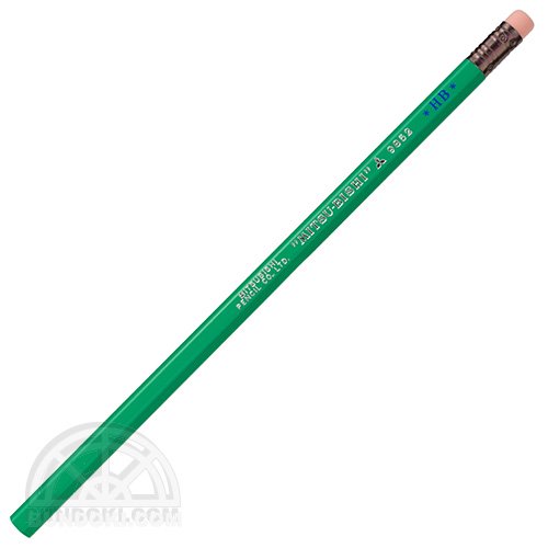 【三菱鉛筆/MITSUBISHI】ロングセラー鉛筆/消しゴムつき鉛筆・9852番(エメラルド色)【限定カラー】