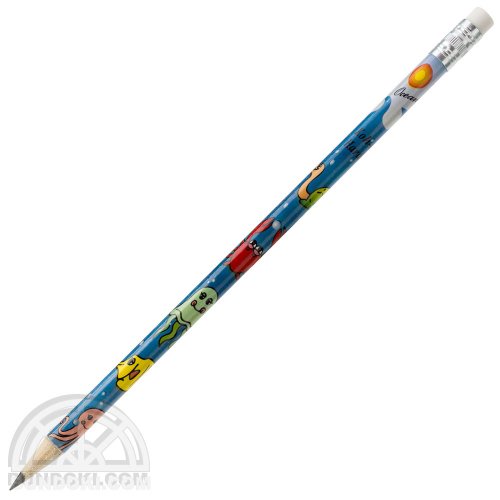 【KOH-I-NOOR/コヒノール】消しゴム付き海の生き物柄鉛筆