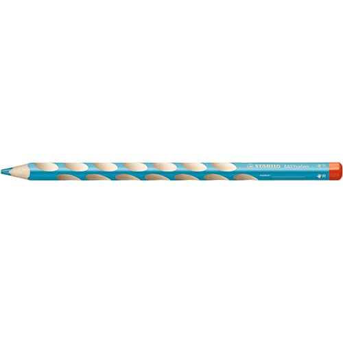 【STABILO/スタビロ】EASY colors 三角軸色鉛筆(単色販売/右利き用・スカイブルー)