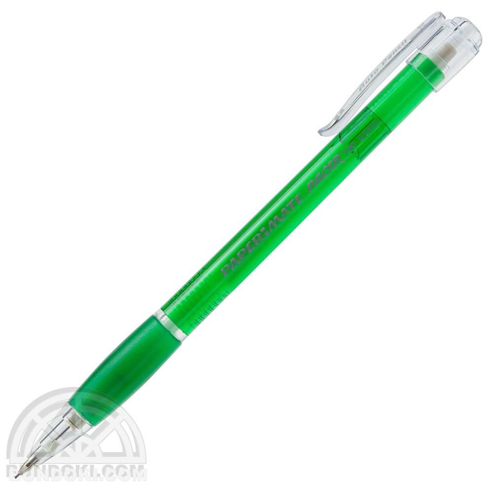 Paper Mate ペーパーメイト ペーサー100 シャープペンシル 0 5mm グリーン Paper Mate ペーパーメイト ペーサー100 シャープペンシル 0 5mm グリーン