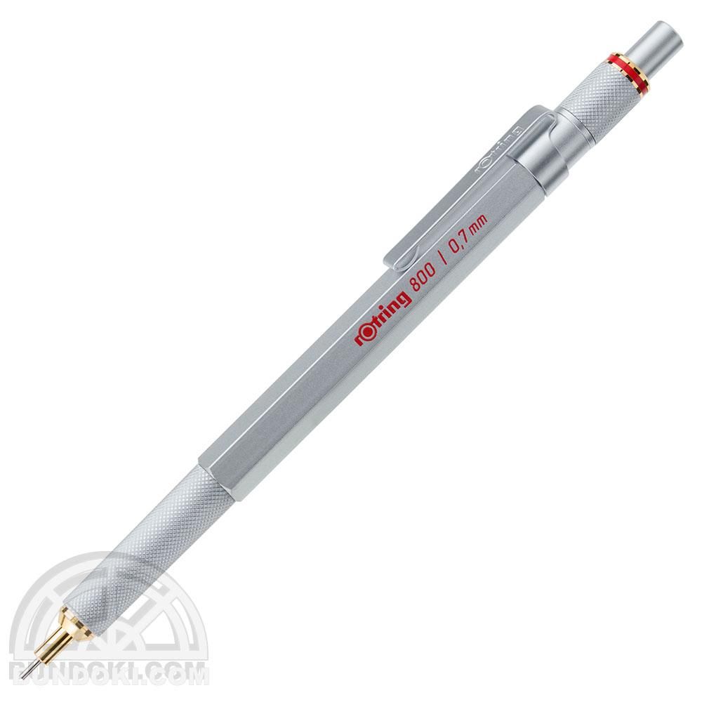 ROTRING/ロットリング】800シリーズ 0.7mmシャープペンシル(シルバー)