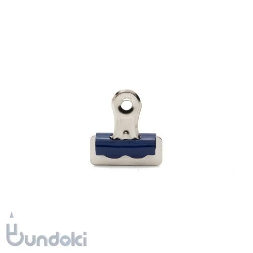 Delfonics/デルフォニックス】カラーブルドッグクリップ L (ブルー)