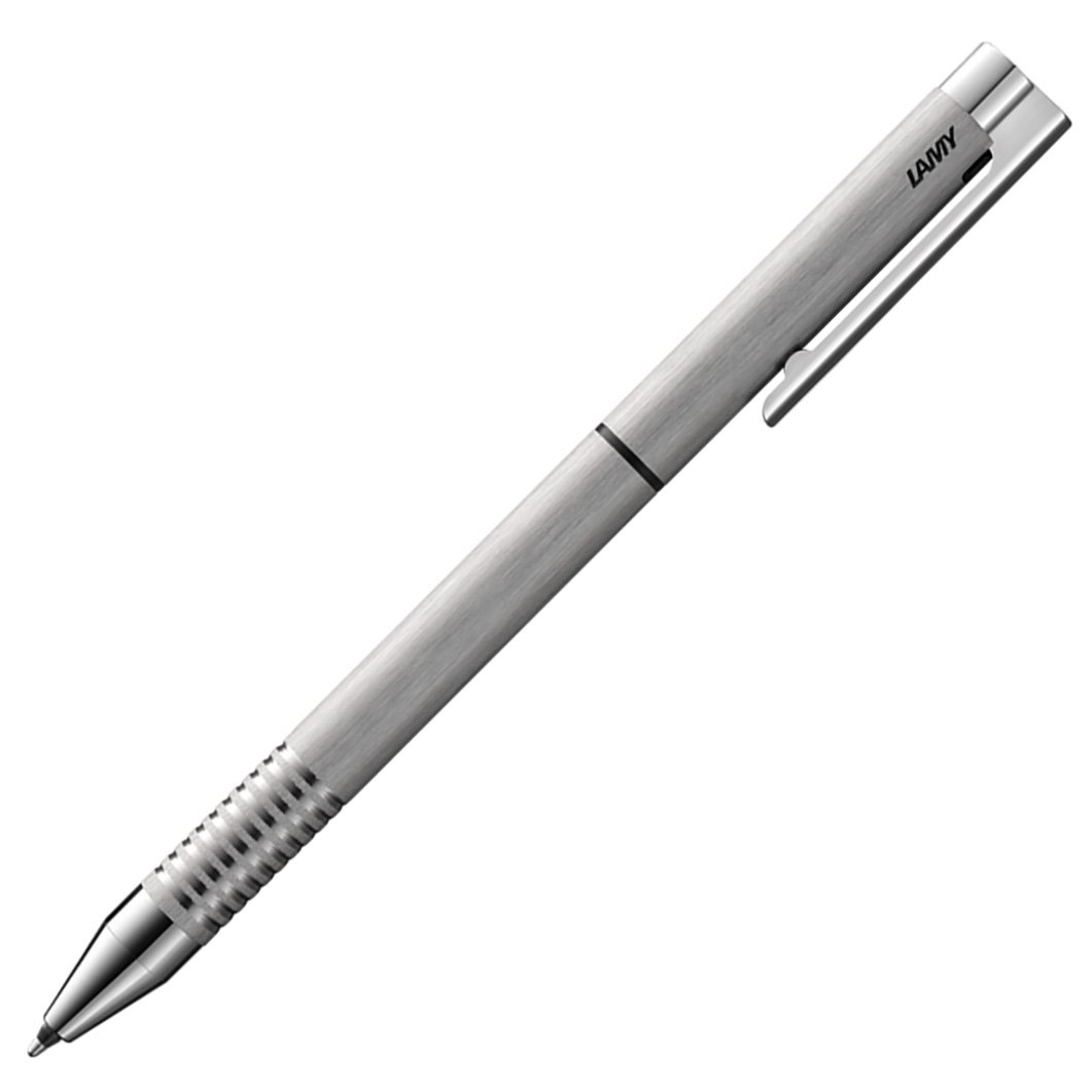 【LAMY/ラミー】LOGO stainless hairline ツインペン