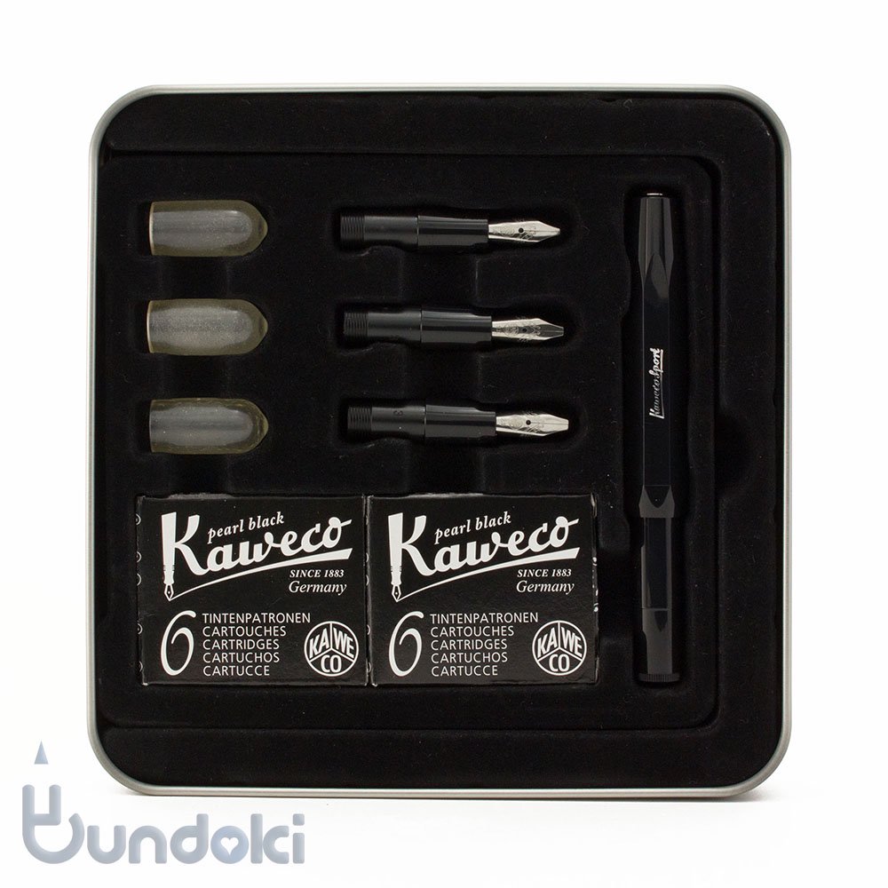 KAWECO/カヴェコ】カリグラフィーセット(ブラック) - 文房具通販