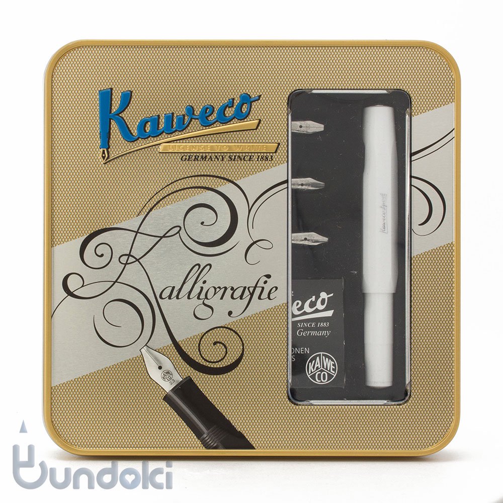 KAWECO/カヴェコ】カリグラフィーセット(ホワイト) - 文房具通販