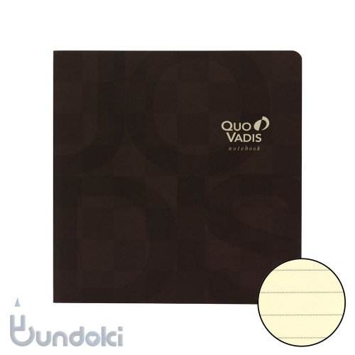【QuoVadis/クオバディス】ノートブック 16×16 モザイク/ブラウン (プレステージ)