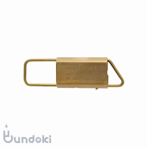 【Tiny Formed/タイニーフォームド】metal key fold (brass)
