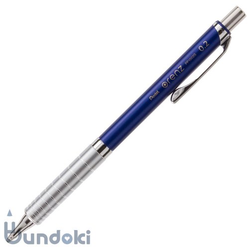 Pentel Mechanical Pencil XPP1003G-C 0.3mm Orenz Navy with Metal Grip