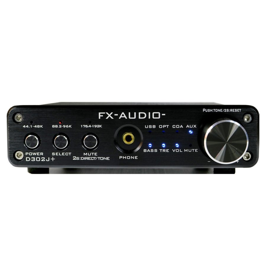 ○FX-AUDIO- フルデジタルアンプ D302J+(ブラック) - コイズミ無線有限会社