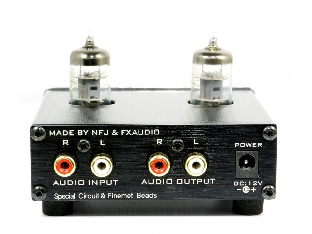 FX-AUDIO- 真空管ラインアンプ TUBE-01J(ブラック) - コイズミ無線有限会社