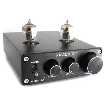 FX-AUDIO- 真空管ハイブリッドプリアンプ TUBE-03J+(ブラック) - コイズミ無線有限会社