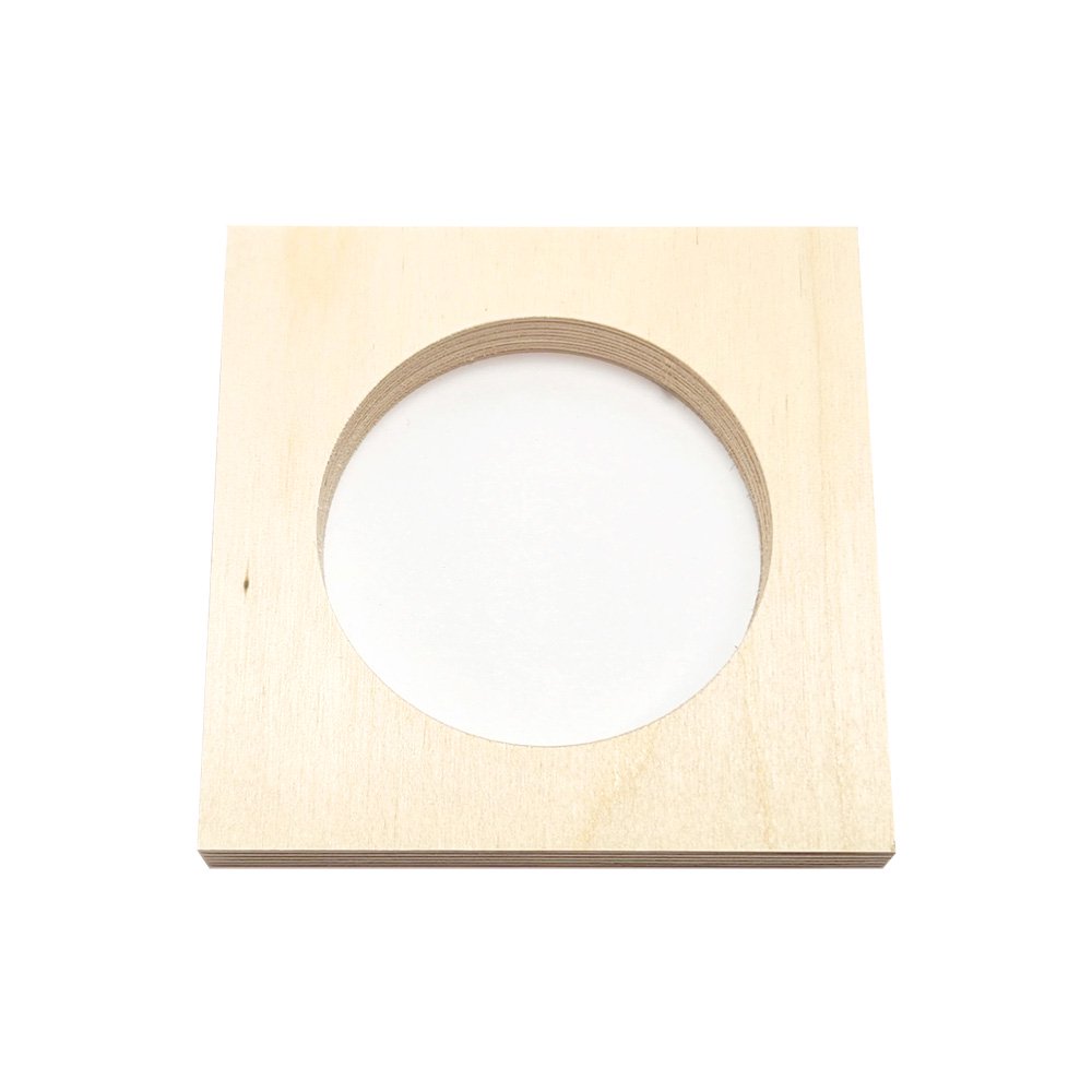 High Velocity Flush Mount Wood Outlet Cover