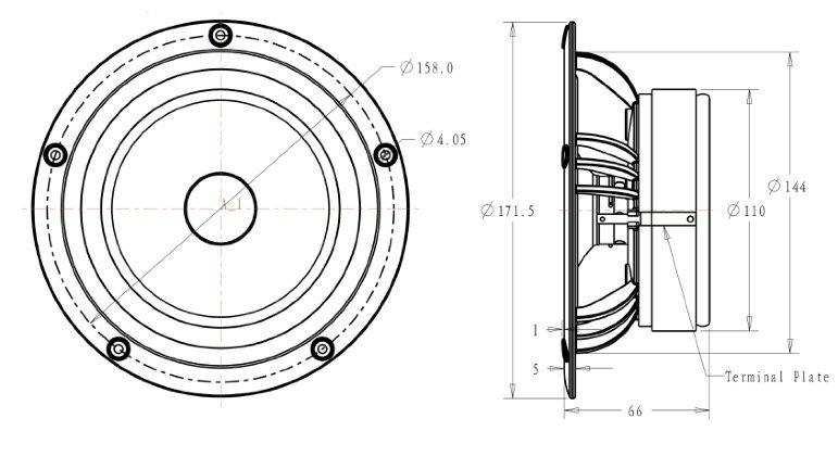 MarkAudio 16cmフルレンジ Alpair11MS-Gray - コイズミ無線有限会社