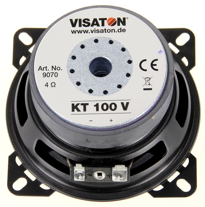 〇Visaton 10cmウーファー KT100V - コイズミ無線有限会社