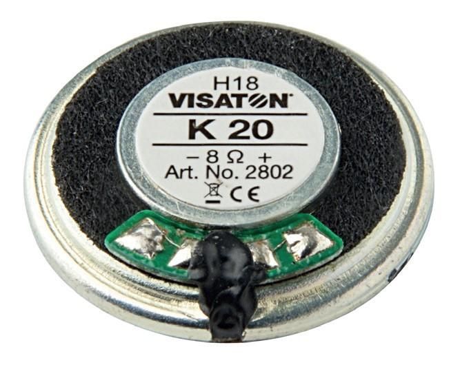 Visaton 2cmスピーカー | K20 - コイズミ無線有限会社 Visaton 2cmスピーカー | K20 - コイズミ無線有限会社