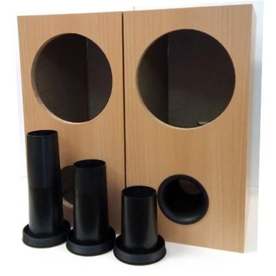 スピーカー エンクロージャー 16cm 20cm バスレフ式 2個