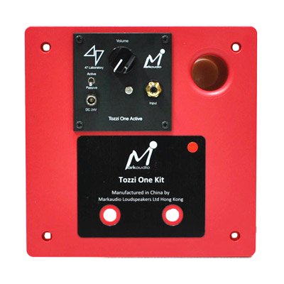 ☆MarkAudio Tozzi one active panel(アンプ付きリアパネル/赤) - コイズミ無線有限会社