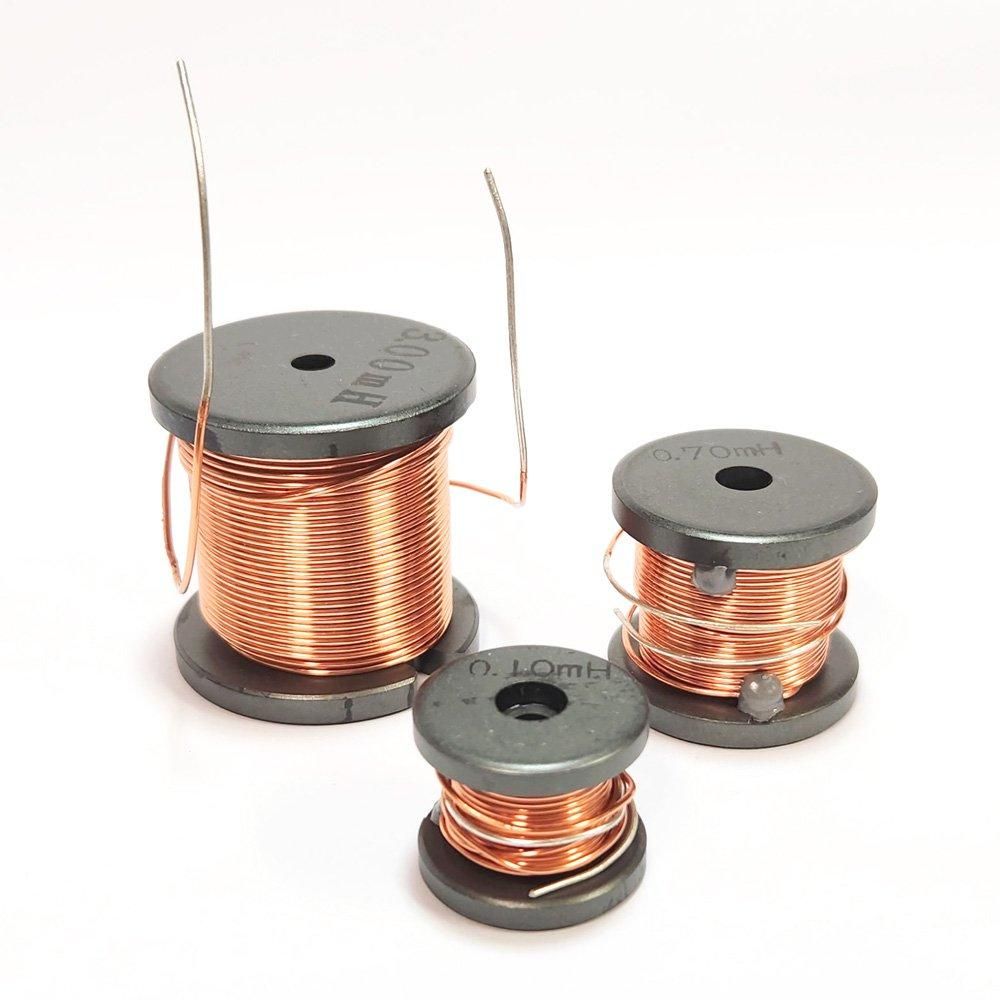 銅線　コイル　オーディオ用 スピーカーネットワーク用空芯コイル 0.5mH / AU916-EC501-SU13