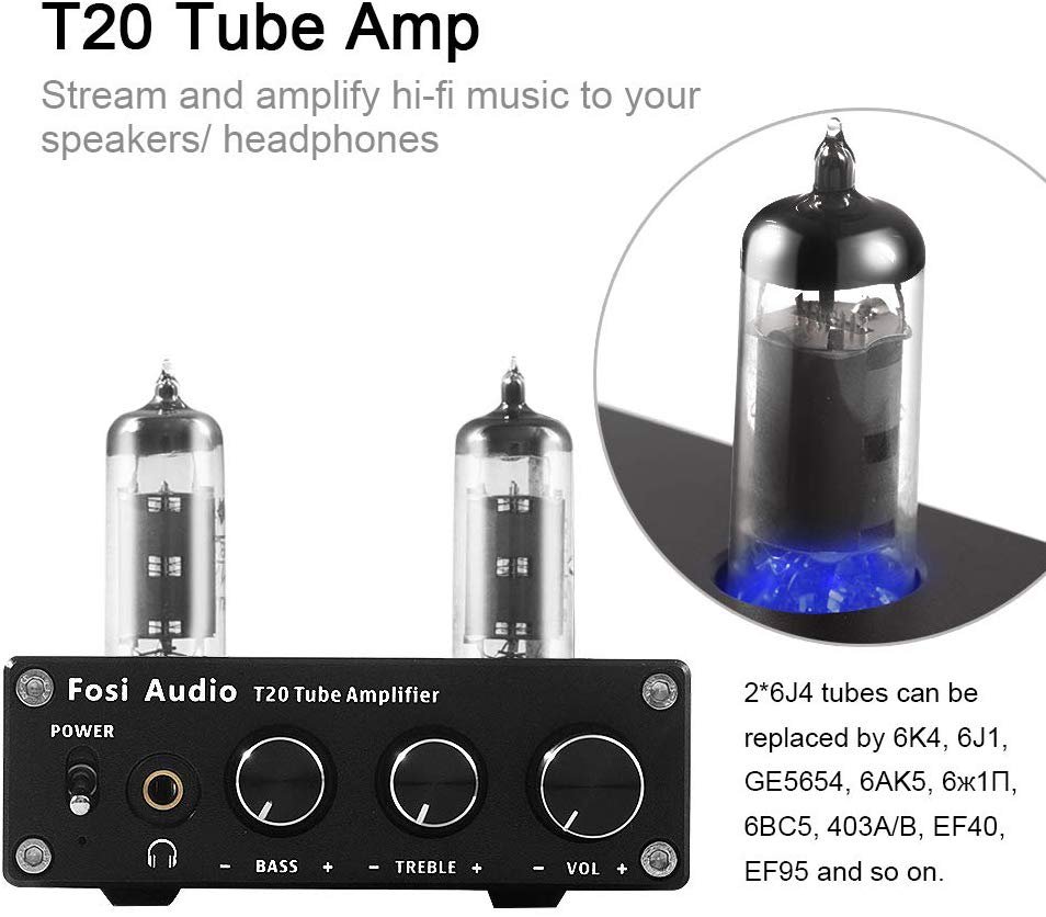 FosiAudio 真空管ハイブリッドアンプ T20 - コイズミ無線有限会社