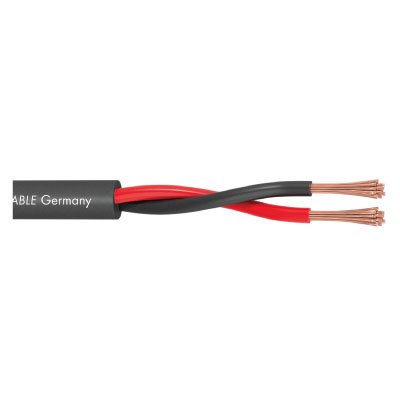 ☆SOMMER CABLE スピーカーケーブル MM-SP215ブラック(1m) - コイズミ無線有限会社