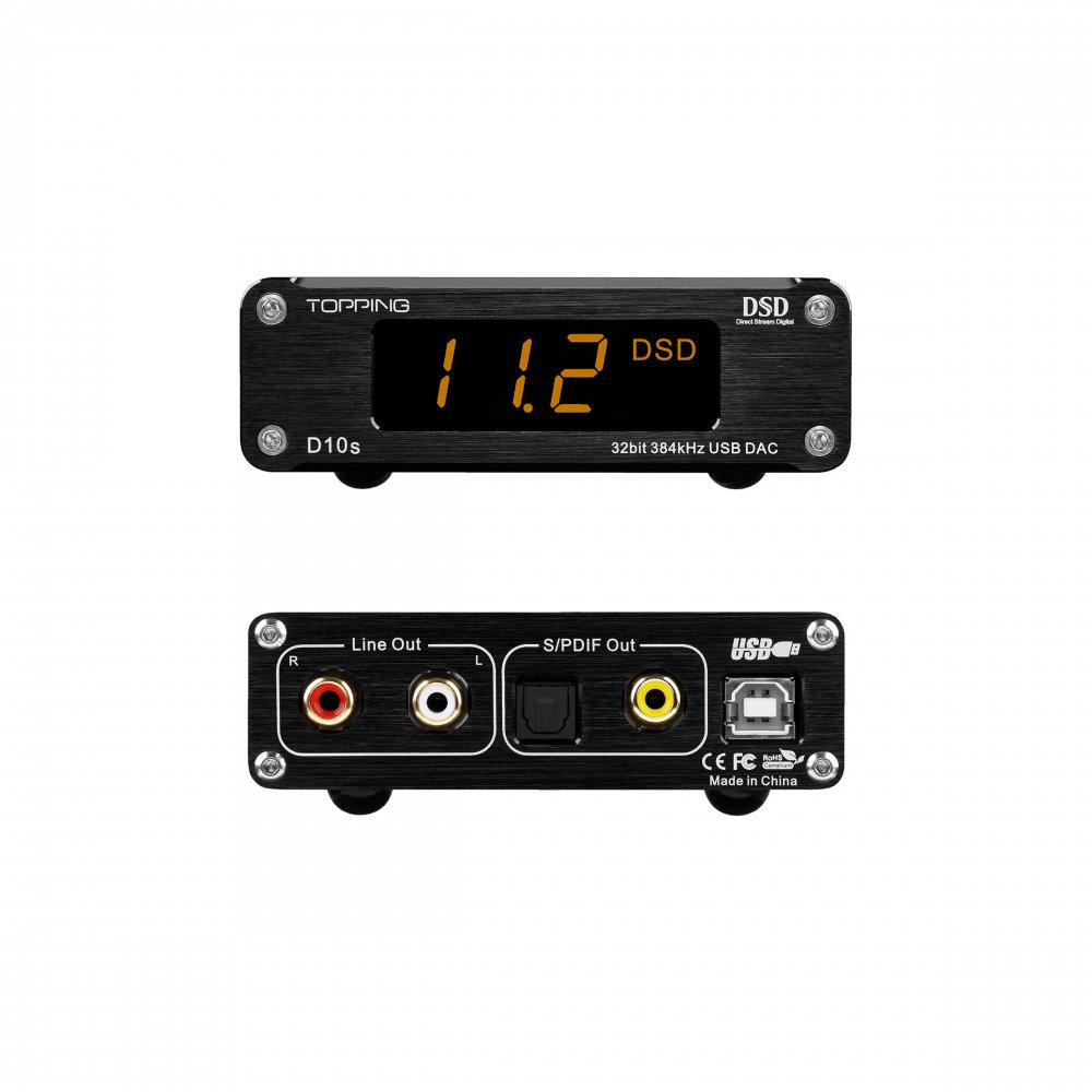 〇Topping DAC D10s(ブラック) - コイズミ無線有限会社