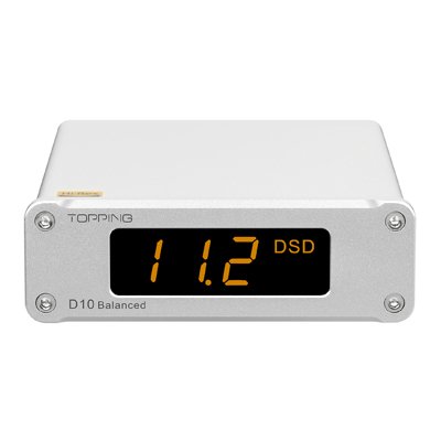 Topping DAC D10Balanced(シルバー) - コイズミ無線有限会社