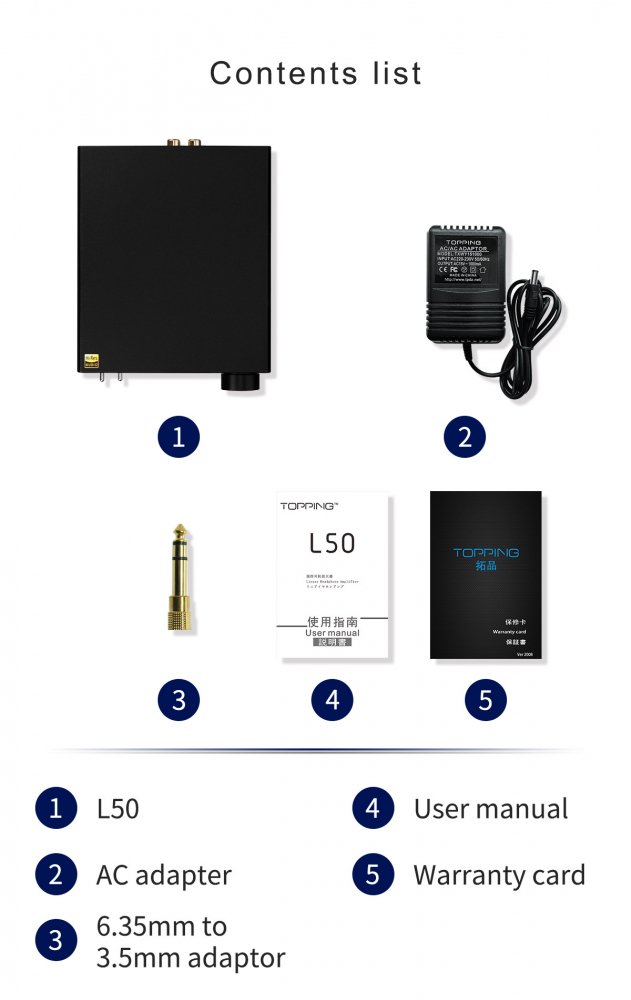 送料関税無料 RHNPさん専用 TOPPING L50 ヘッドホンアンプ