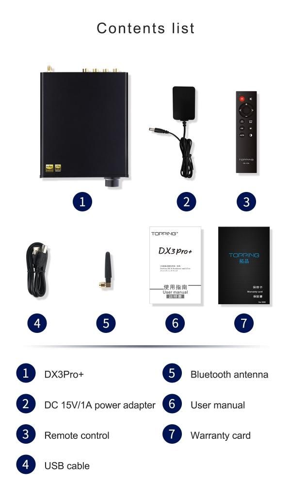 〇Topping DAC DX3Pro+(ブラック) - コイズミ無線有限会社