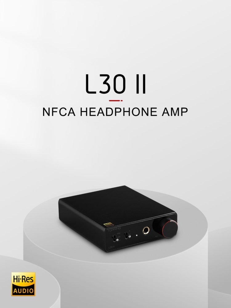 〇Topping ヘッドフォンアンプ L30II(シルバー) - コイズミ無線有限会社