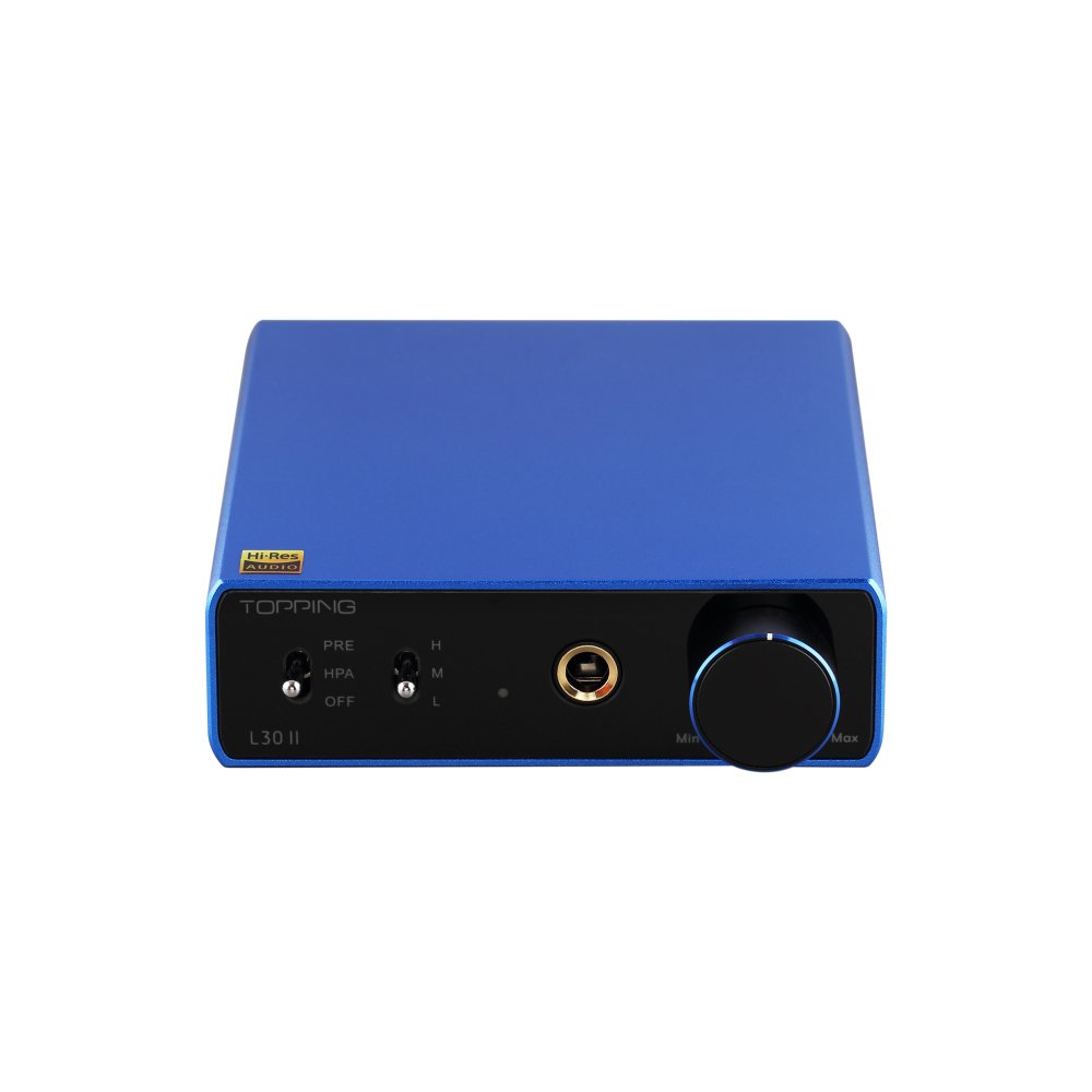 ☆Topping ヘッドフォンアンプ L30II(ブルー) - コイズミ無線有限会社
