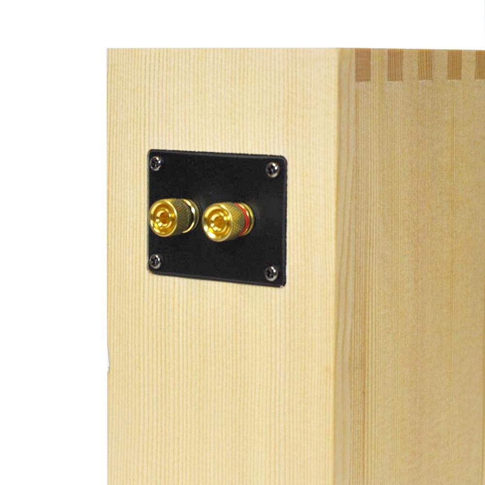 【ひのき集成材】バスレフパッシブスピーカー マホガニー 約10万円 ☆MarkAudio バスレフ型エンクロージャー NC11MP(ペア