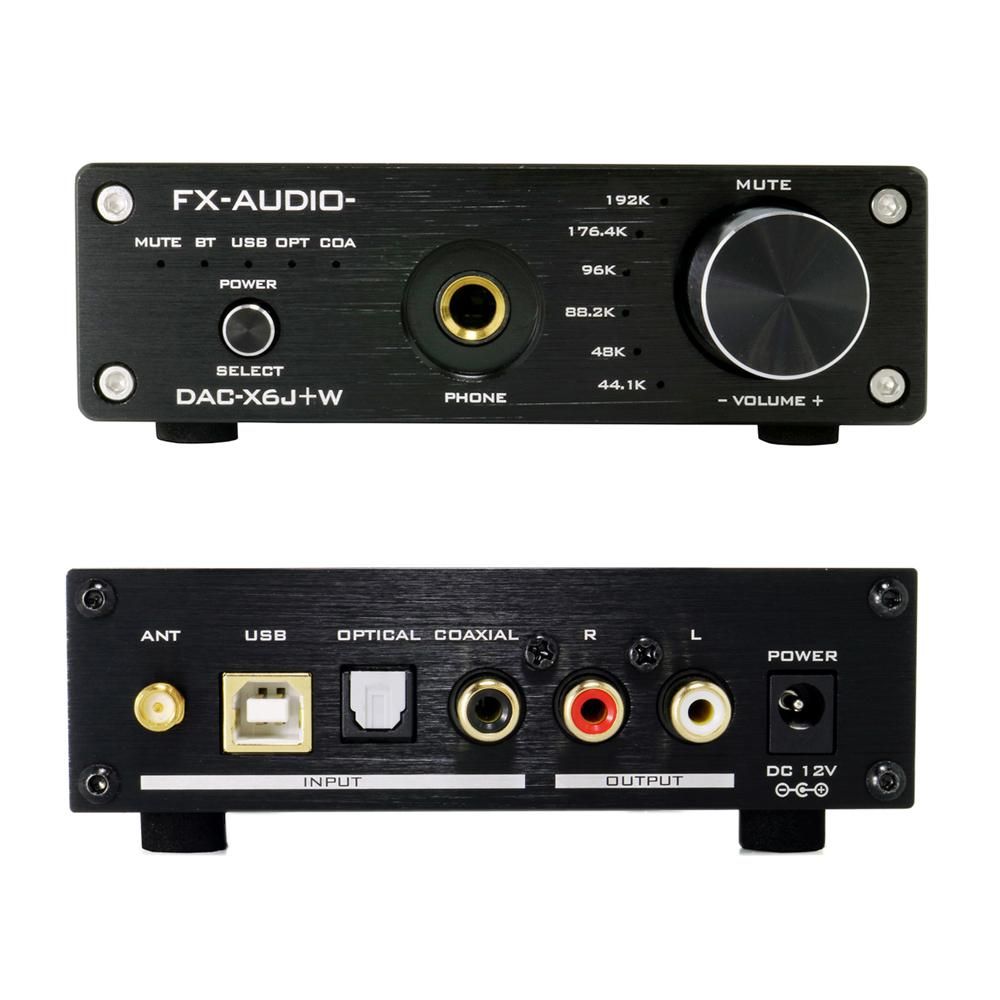 FX-AUDIO- DAC DAC-X6J+W(ブラック) - コイズミ無線有限会社