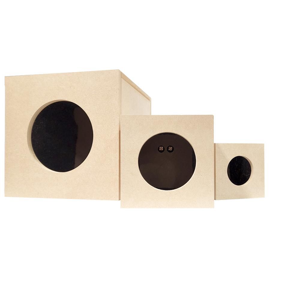 ☆コイズミ無線 密閉型エンクロージャーキット CUBE(φ116mm/M