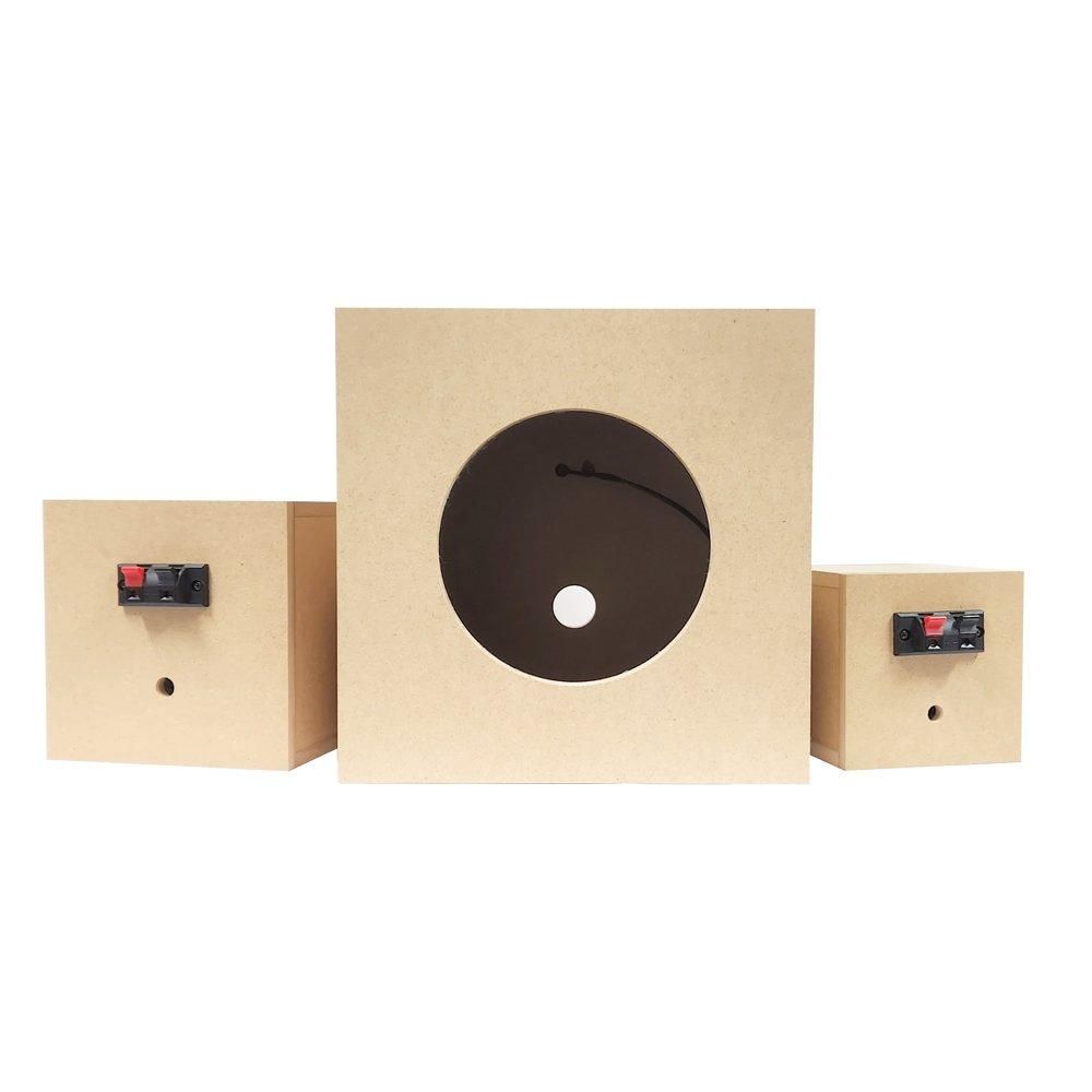 エンクロージャー 6.5インチバスレフ型用 ☆K-Design FR02用バスレフ型エンクロージャー SPK02SmFN(ペア