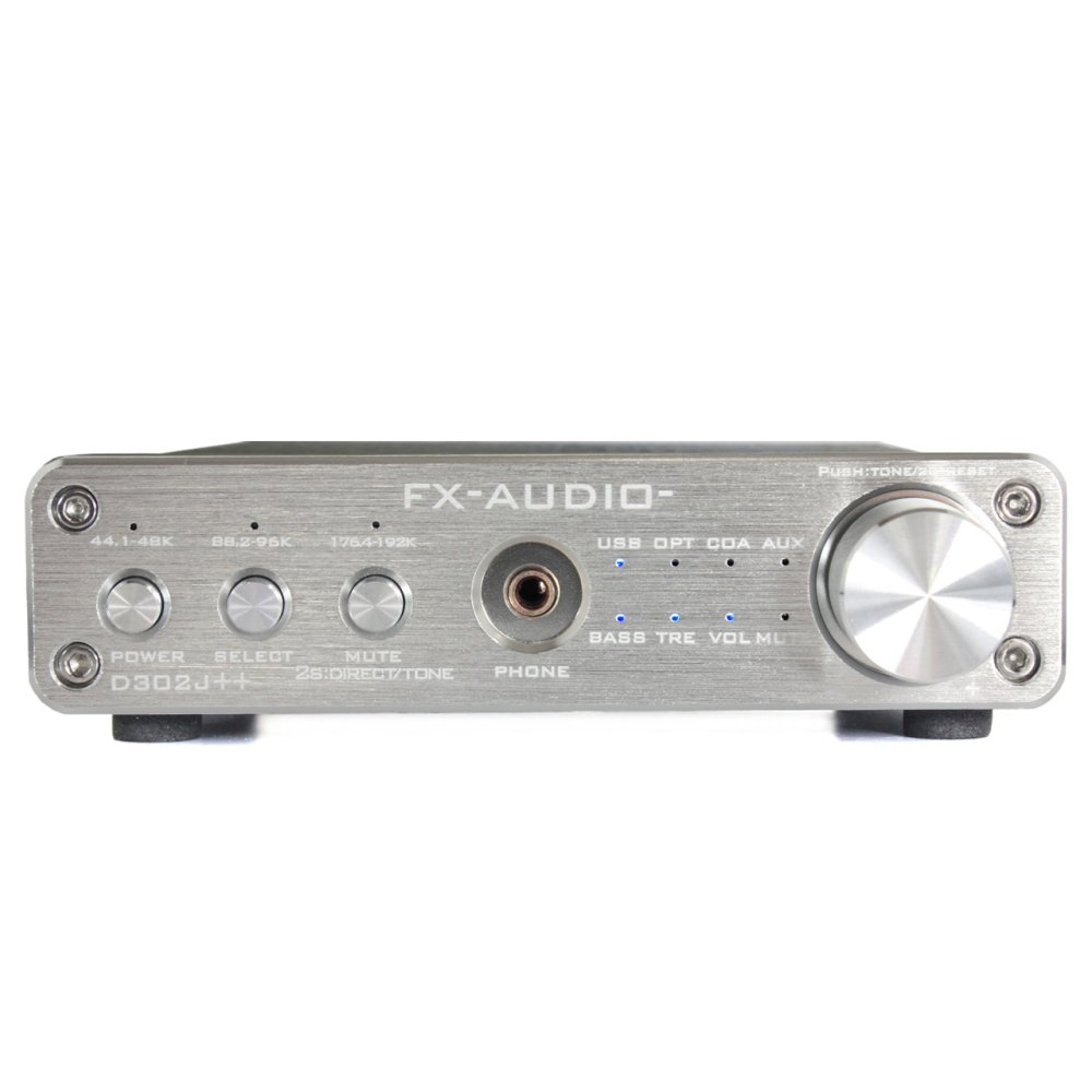 ☆FX-AUDIO- フルデジタルアンプ D302J++(シルバー) - コイズミ無線有限会社