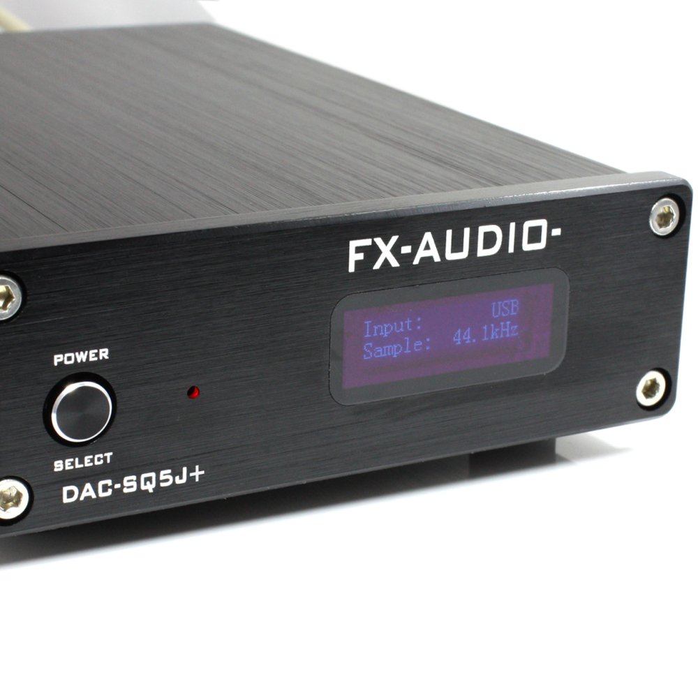 〇FX-AUDIO- DAC DAC-SQ5J+(ブラック) - コイズミ無線有限会社