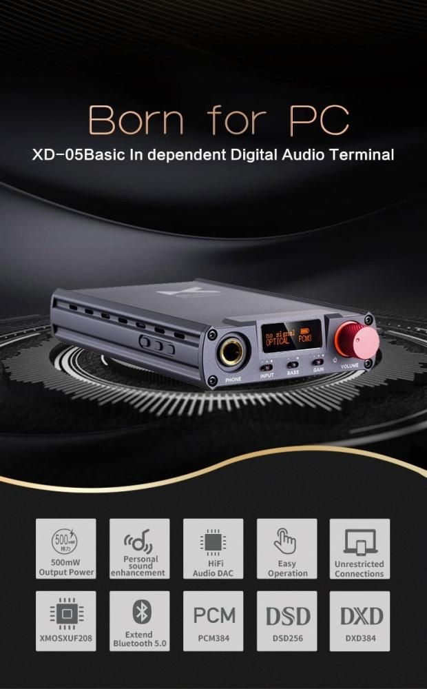 xDuoo DAC内蔵ヘッドフォンアンプ | XD05 Basic - コイズミ無線 xDuoo DAC内蔵ヘッドフォンアンプ | XD05 Basic - コイズミ無線