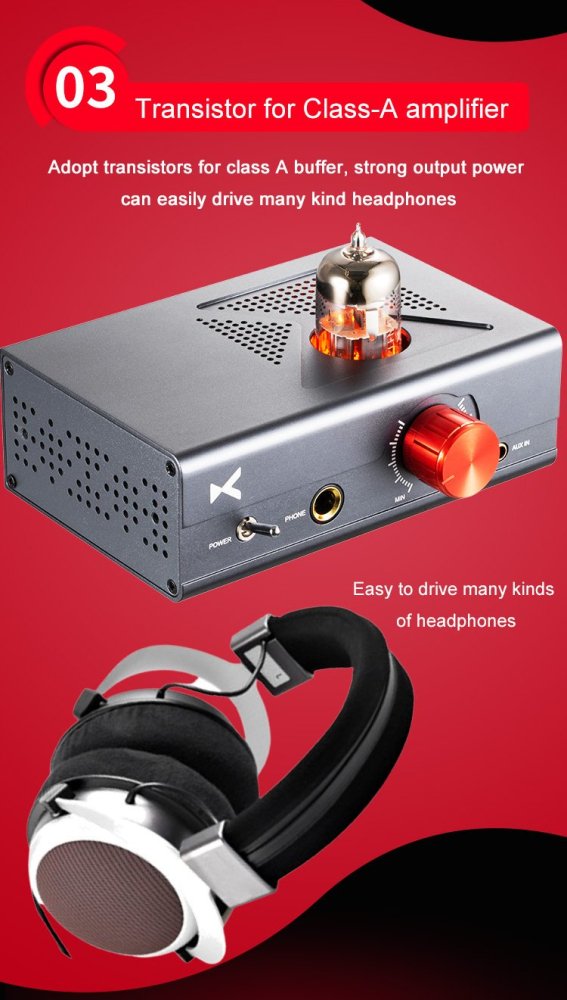 xDuoo ハイブリット真空管アンプ MT-601s - コイズミ無線有限会社