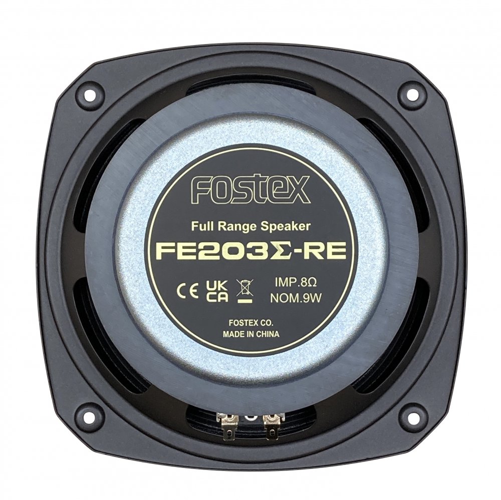 〇【限定生産品！】FOSTEX 20cm フルレンジユニット FE203Σ-RE - コイズミ無線有限会社