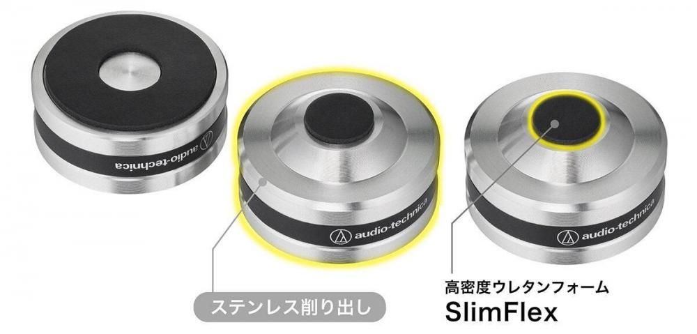 オーディオテクニカ　ATH-60i 長期保管品 ☆オーディオテクニカ ハイブリッドインシュレーターAT6099a（6