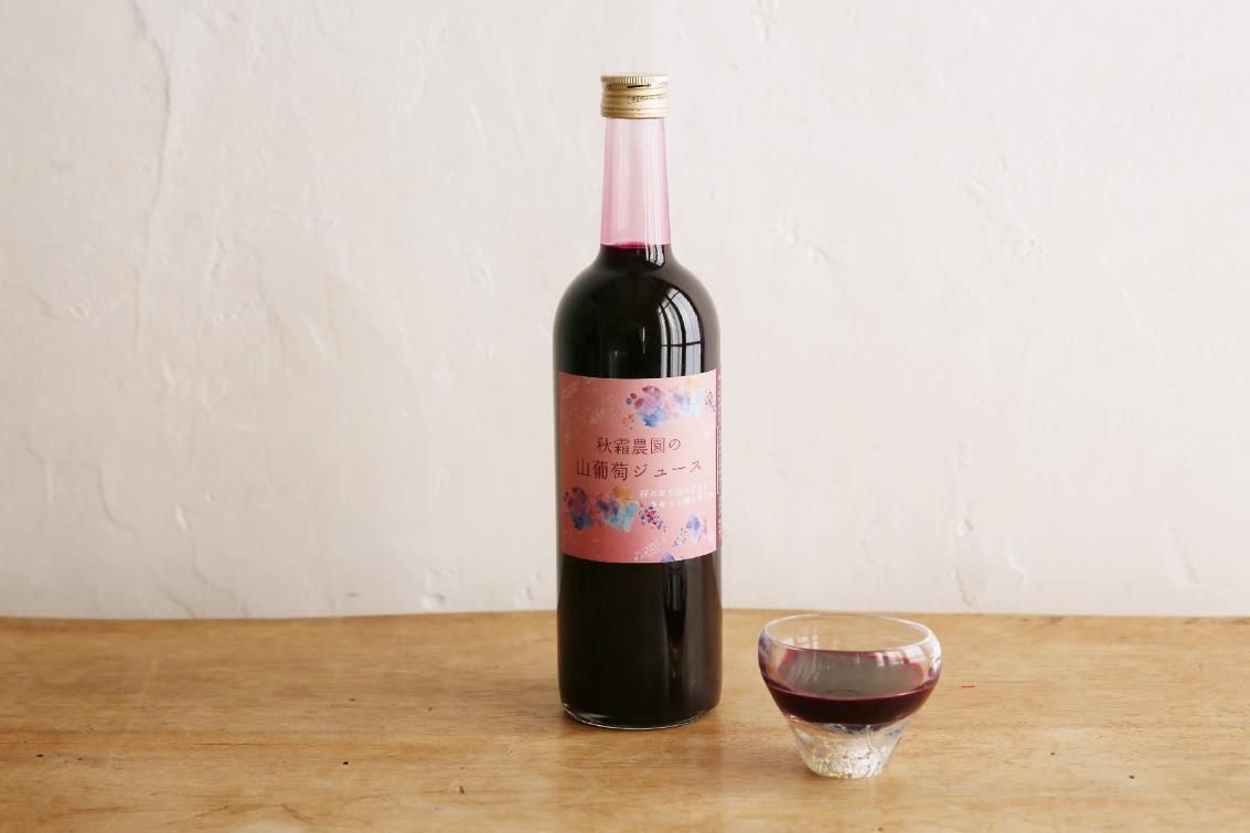 てっちゃん　山葡萄ストレートジュース 山葡萄ジュース 山形産 無添加 600ml ストレート果汁 | 山形の