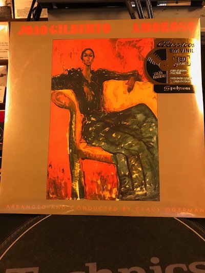 JOÃO GILBERTO / AMOROSO （ブラジル直輸入180g重量盤アナログLP 新品) - 大洋レコード