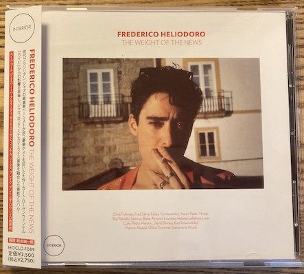 Frederico Heliodoro / The Weight Of The News | MOCLOUD社国内盤CD