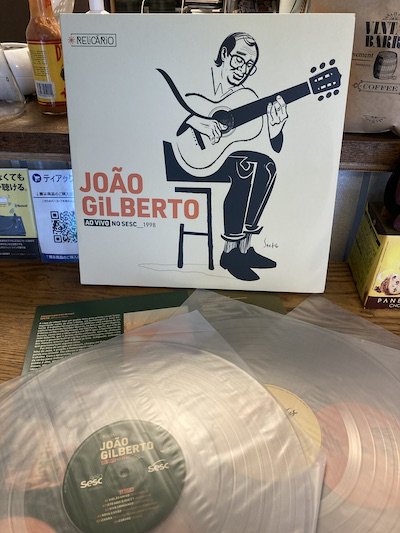 João Gilberto Ao Vivo No SESC 1998 | ブラジル直輸入盤アナログLP 