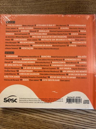 AO VIVO NO SESC 1998 (2CD+96P BOOKLET)/JOAO GILBERTO